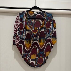 Dries Van Noten Abstract Blouse Sz M